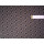 Reststück Jerseystoff schwarz mit beigen Mustern 105 x 160cm