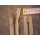 Reißverschluss beige 12cm YKK METALL altmessing