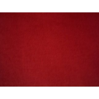 Reststück Kissen Tischdeckenstoff fest uni rot 140 x 140cm