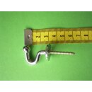 Raffhaken Haken Kugelkopf chrom