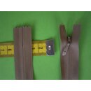 Reißverschluss Nahtverdeckt 20cm hellbraun nicht...