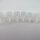 Smokband 1:2 fach Gardinenband Schmuckfalte transparent