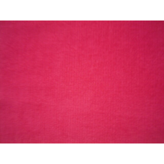 Kurzstück 150x140cm Babycord pink uni