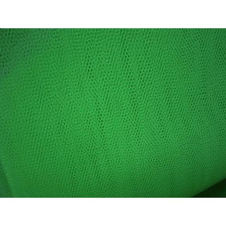 Reststück Tüllstoff grün Wabentüll  160 x 130cm