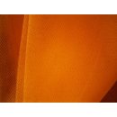 Reststück Tüllstoff orange Wabentüll 180 x...