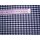 Reststück Baumwollstoff schwarz weiß kariert ca.5mm 105 x 150cm
