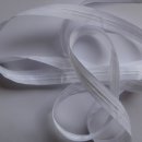 Faltenband Gardinenband 1:3 fach 4er Falte weiß