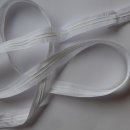 Faltenband Gardinenband 1:2,5 fach 3er Falte weiß