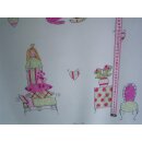 Gardinen Dekostoff mint Prinzessin und anderen Motiven