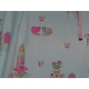 Gardinen Dekostoff mint Prinzessin und anderen Motiven