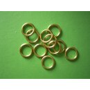 Ring goldfarbend glänzend 13 x 18mm
