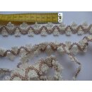 Gardinen Borte Spitze natur braun 2,5cm hoch