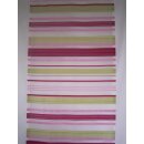 Schiebevorhang pink rosa weiß 50x180cm quer gestreift