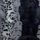 Kissenbezug Fellimitat schwarz grau Hülle ca.40x40cm