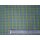 Reststück Baumwollstoff  blau gelb mit Herzchen 100 x 140cm
