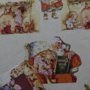 Tischläufer mit Weihnachtsmann und Motiven 50×141 cm