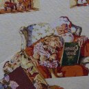 Tischläufer mit Weihnachtsmann und Motiven 50×141 cm