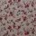 Tischläufer 46 x 135cm natur meliert mit Rosen in rot