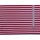 Reststück Jerseystoff rot weiß quer gestreift 100x145cm