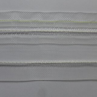 Faltenband 1:2,5 fach transparent 11 Meter Gardinenband