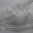 Smokband 1:2 fach transparent 11 Meter Gardinenband