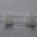 Faltenband 1:3 fach transparent 11 Meter Gardinenband
