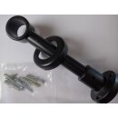 Träger schwarz 20mm Gardinenstangen