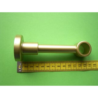 Träger goldfarben matt 20mm Gardinenstangen