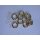 Ringe messing mit Faltenleghaken12mm Stilgarnitur 10 Stück