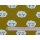 Reststück 60x140cm Wolkengesicht curry Baumwolljersey
