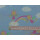 Fee Wolken pink hellblau Baumwolle