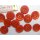 Knopf rot glänzend changierend 18mm 12 Stück