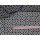 Chiffon mit Muster in schwarz weiß