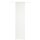 Schiebevorhang Kiba 70 uni rohweiß transparent 60x245cm