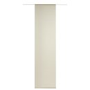 Schiebevorhang Kiba 91 uni schlamm transparent 60x245cm