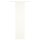 Schiebevorhang Velvet 1 uni rohweiß transparent 60x245cm