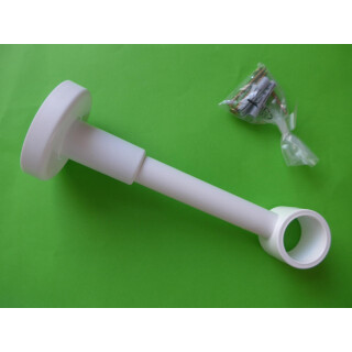 Träger weiß für 28mm Gardinenstangen