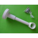 Träger weiß für 28mm Gardinenstangen