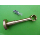 Träger goldfarben matt für 28mm Gardinenstangen
