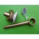 Träger goldfarben matt für 28mm Gardinenstangen