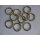 Ring vermessingt mit Faltenleghaken 28mm Gardinenstangen
