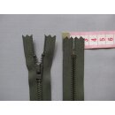 Reißverschluss tannengrün10 Stück 12cm YKK METALL anthrazit