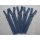Reißverschluss mittelblau 5 Stück 12cm YKK METALL altmessing