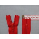 Reißverschluss rot Kunststoff 10 Stück 14cm YKK