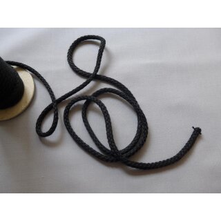 Kordel 4mm schwarz 000