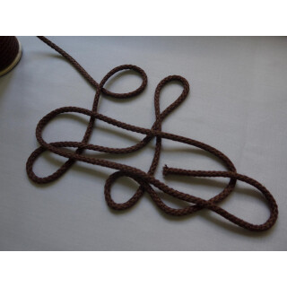 Kordel 4mm dunkelbraun 960