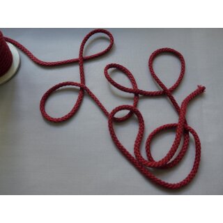 Kordel 4mm weinrot 750