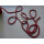 Kordel 4mm weinrot 750