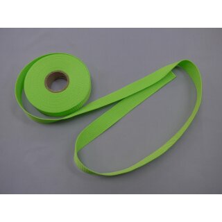 Gurtband 30mm hellgrün ca.1,6mm