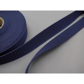 Gurtband 30mm marine ca.1,6mm
